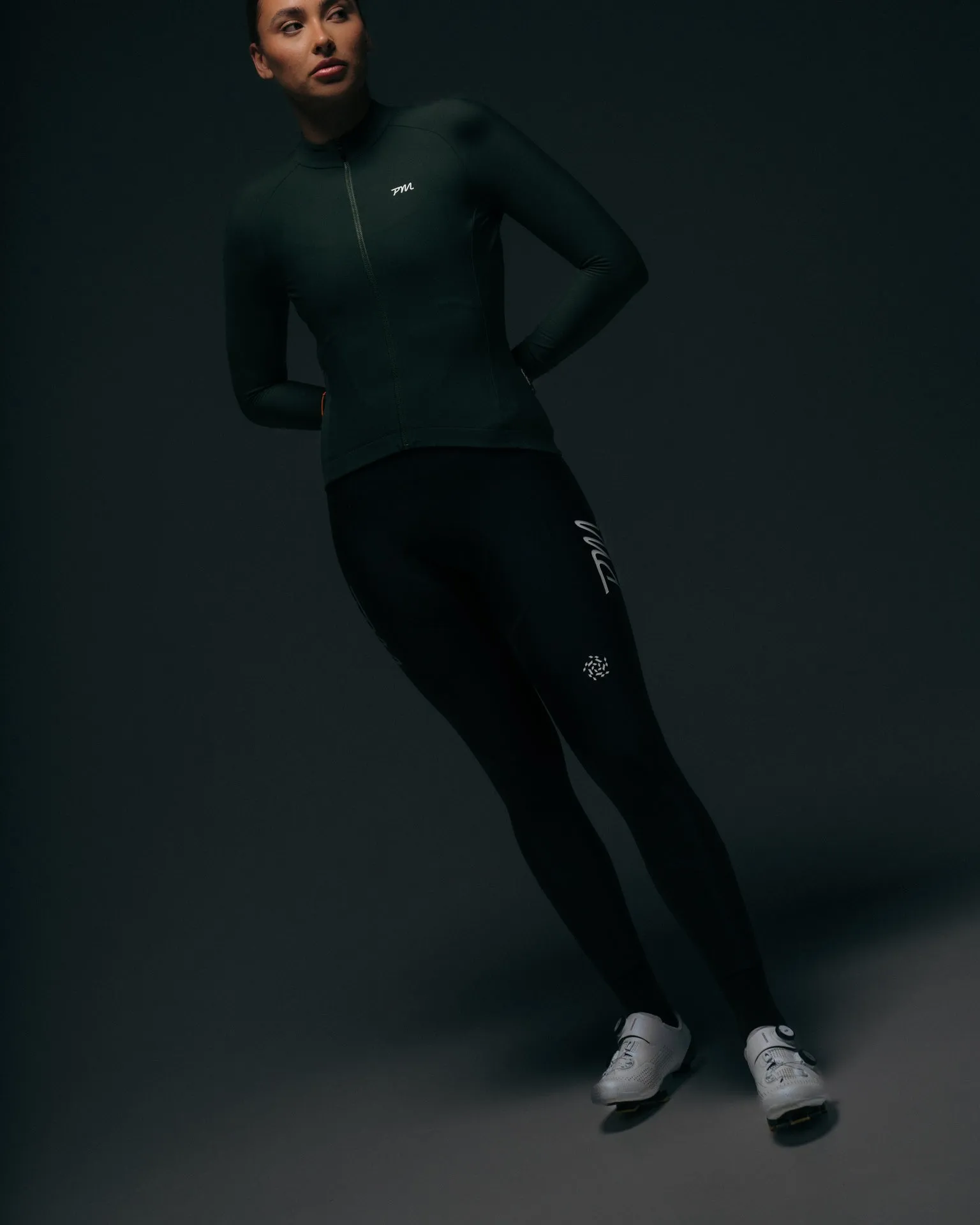 Women's Pro Midweight Thermal Jersey - PM Olive
